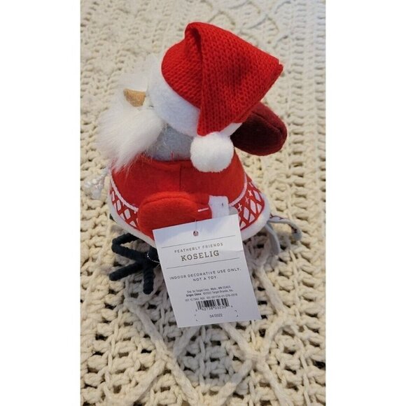 NEW 2022 Santa Koselig Bird Christmas Holiday Bird Wondershop Figurine Target - Picture 2 of 4